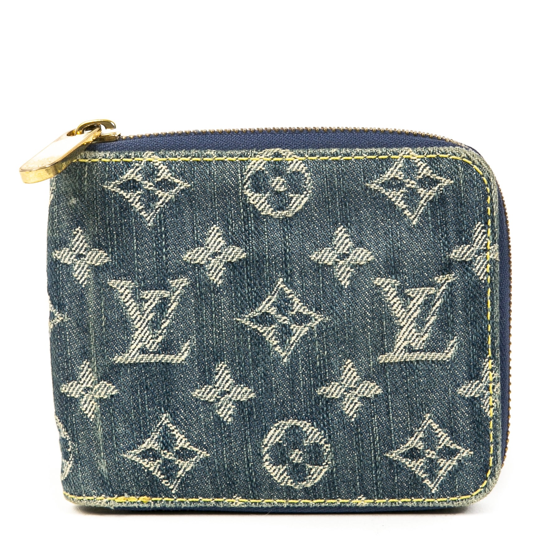 Louis Vuitton Mini Denim Zippy Wallet for the best price at Labellov secondhand luxury