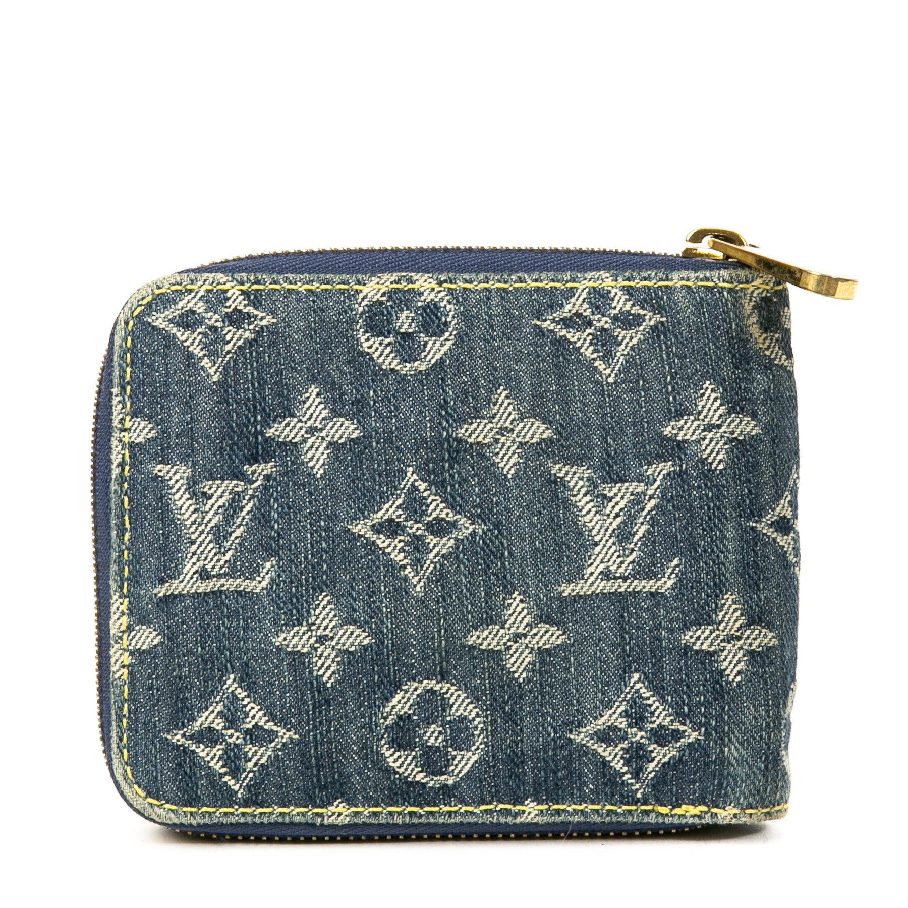 Louis Vuitton Mini Denim Zippy Wallet kopen en verkopen aan de beste prijs bij Labellov