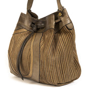 shop safe online Delvaux Desert Brown Shoulder Bag