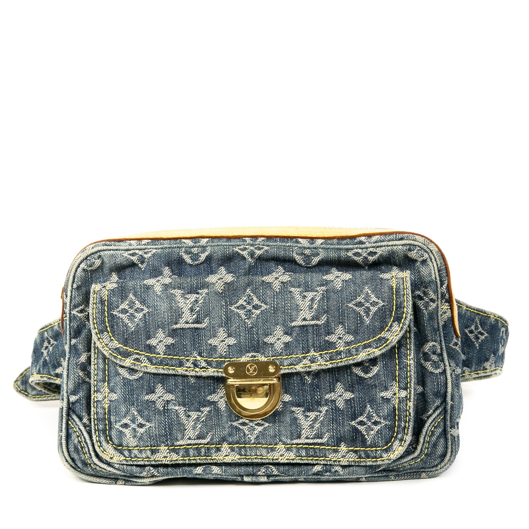 Louis Vuitton Denim Monogram Belt Bag