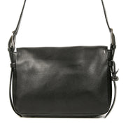 We buy and sell your designer bags online Delvaux Black Leather Silver D Crossbody Bag