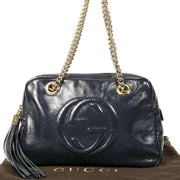 Bent u op zoek naar een authentiek exemplaar van de Gucci Small Soho Patent Leather Bag?