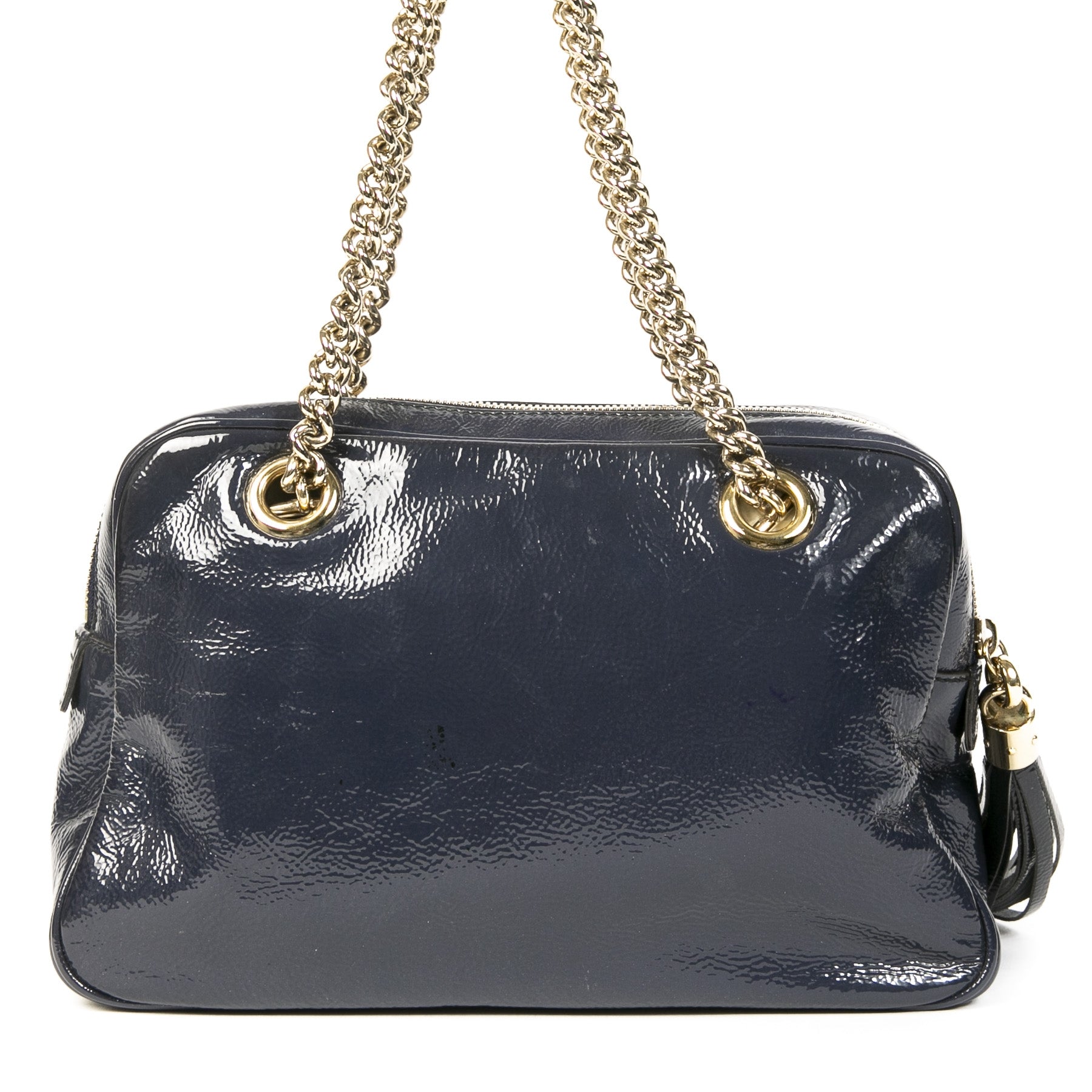 Gucci Small Soho Patent Leather Bag