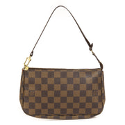 shop safe online secondhand Louis Vuitton Pochette Accessoires Damier Ebene Canvas