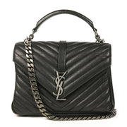 Saint Laurent Medium Matelassé College Bag
