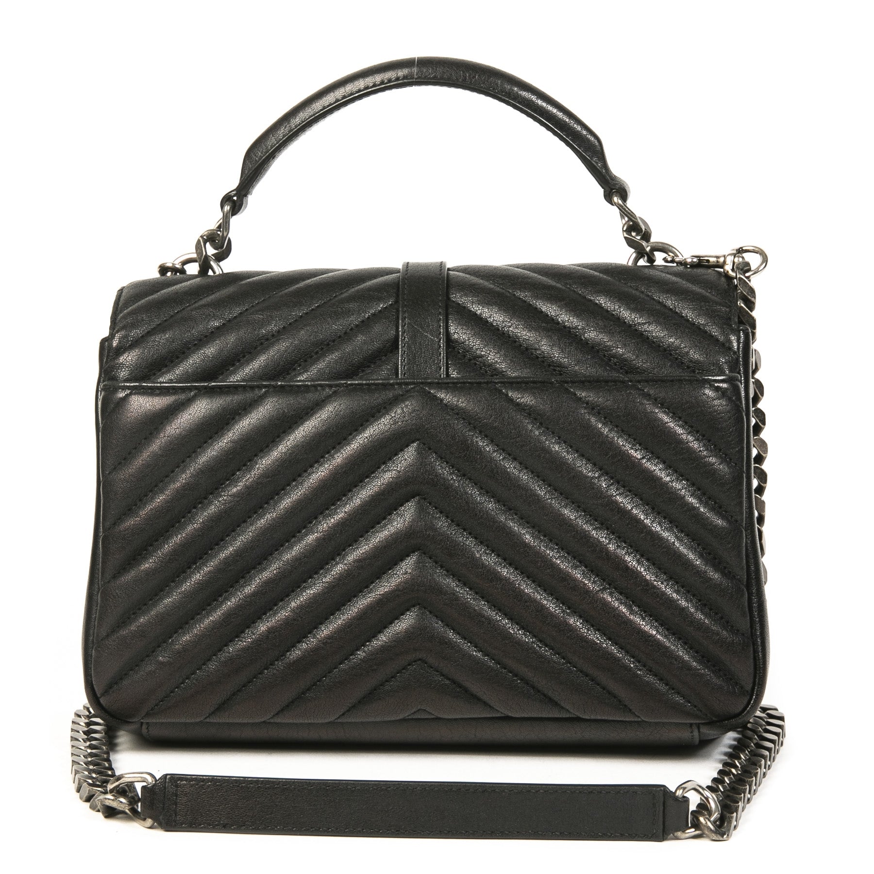 Saint Laurent Medium Matelassé College Bag