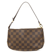 Louis Vuitton Pochette Accessoires Damier Ebene Canvas tweedehands Louis Vuitton Pochette Accessoires Damier Ebene Canvas