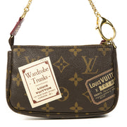 Louis Vuitton Monogram Traveling Stamp Mini Pochette