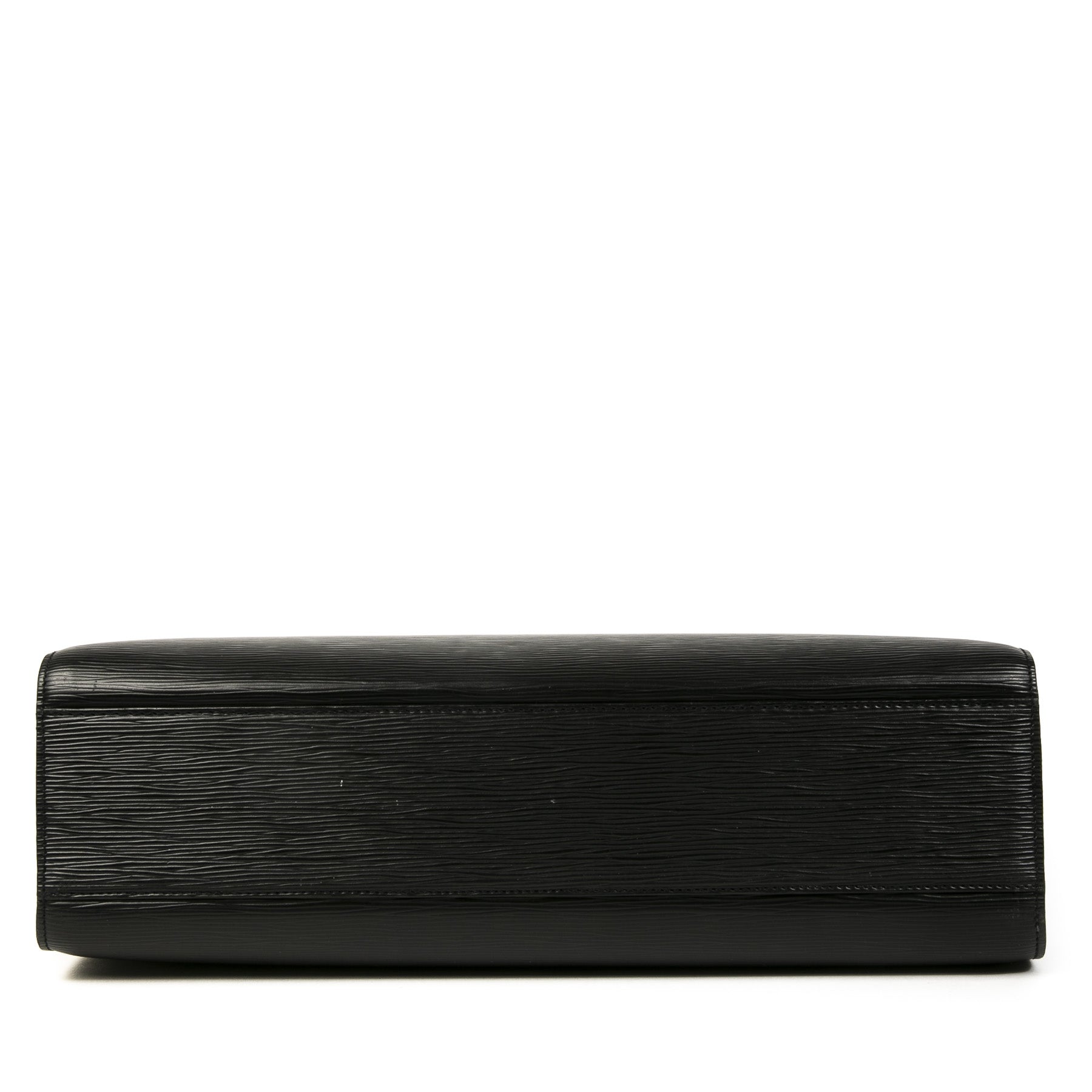 Authentique seconde main vintage Louis Vuitton Black Epi Top Handle Bag achète en ligne webshop LabelLOV