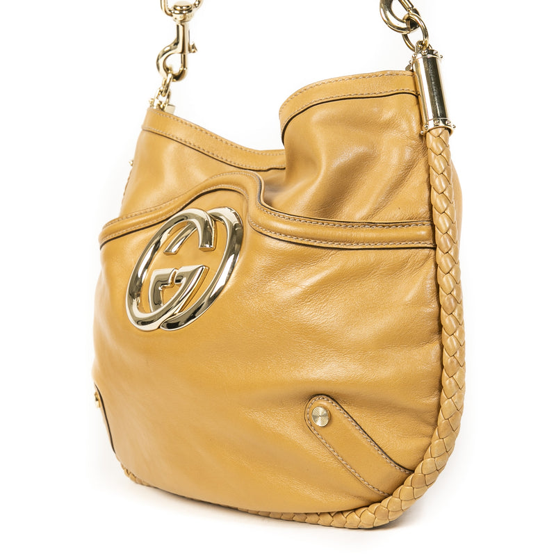 Gucci Guccissima Britt Shoulder Bag