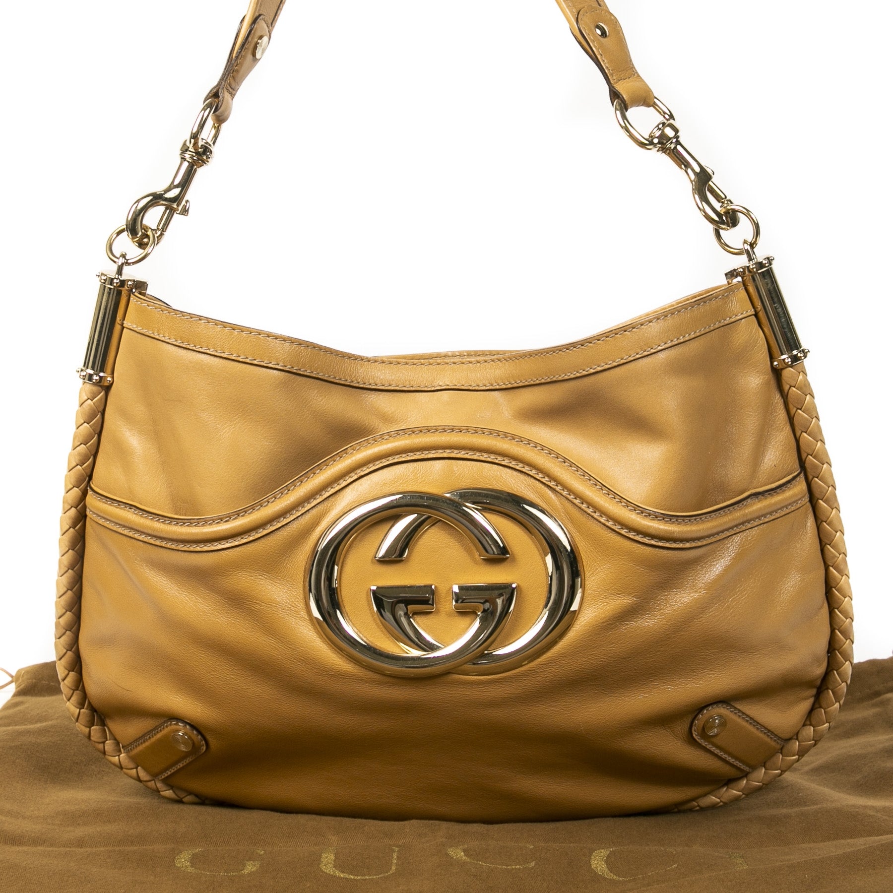 Gucci Guccissima Britt Shoulder Bag