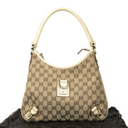 Gucci Monogram Canvas Shoulder Bag