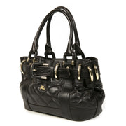 Burberry Prorsum Beaton Dark Brown Leather Shoulder Bag