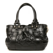 Burberry Prorsum Beaton Dark Brown Leather Shoulder Bag