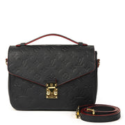 Authentieke Tweedehands Louis Vuitton Marine Blue Metis Monogram Leather Shoulder Bag juiste prijs veilig online shoppen luxe merken webshop winkelen Antwerpen België mode fashion