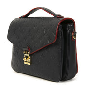 Authentieke Tweedehands Louis Vuitton Marine Blue Metis Monogram Leather Shoulder Bag juiste prijs veilig online shoppen luxe merken webshop winkelen Antwerpen België mode fashion