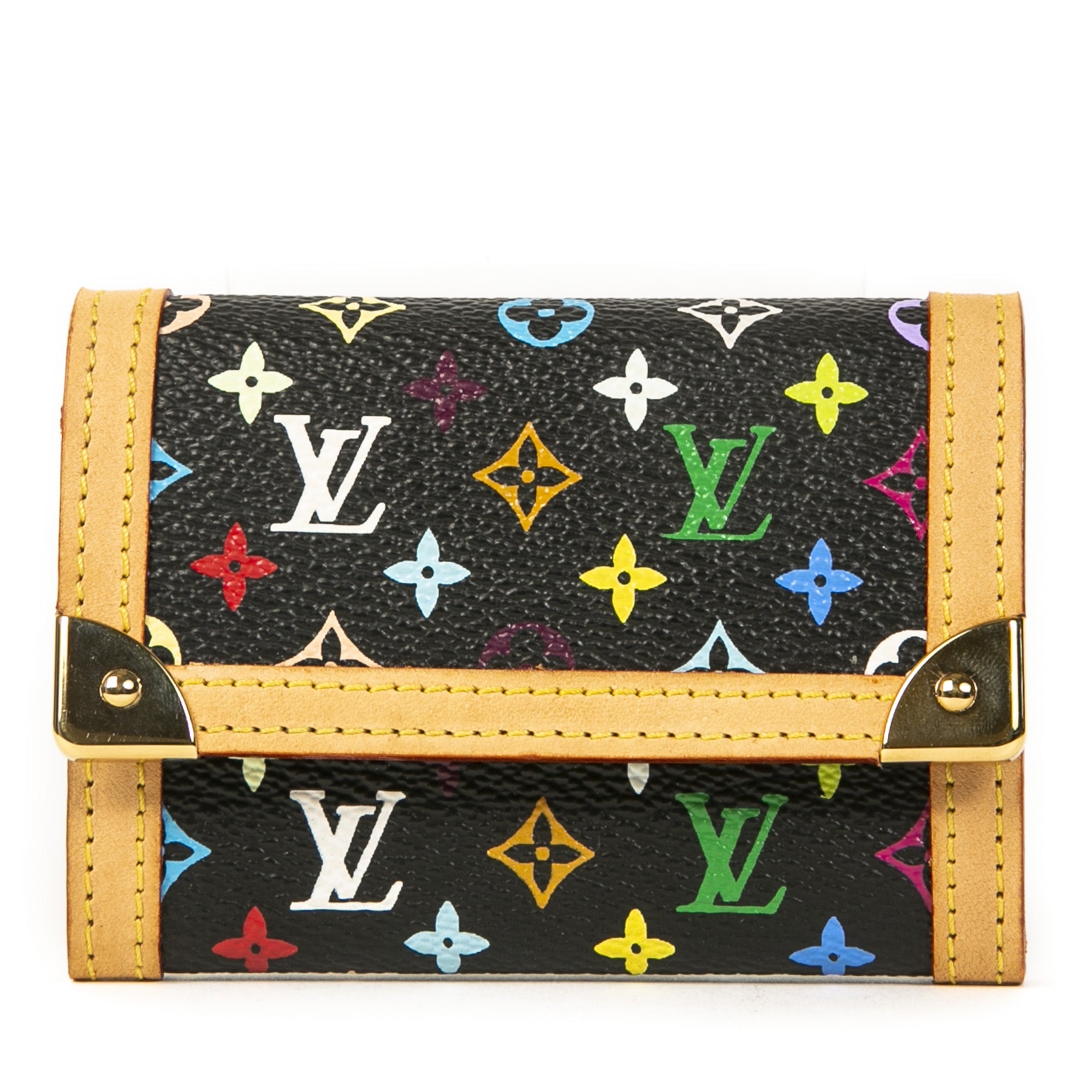Authentic second-hand vintage Louis Vuitton Monogram Multicolore Coin Purse buy online webshop LabelLOV