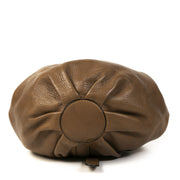 Delvaux Brown Leather Rose des Vents Bucket Bag