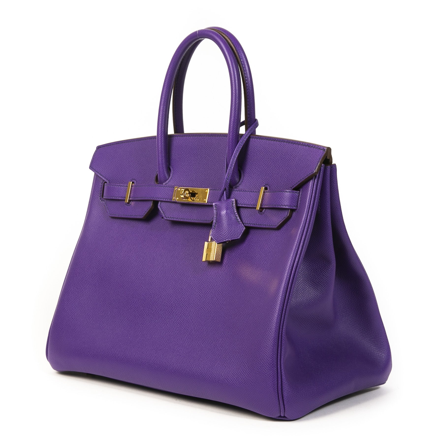 Hermès Birkin 35 Epsom Crocus GHW