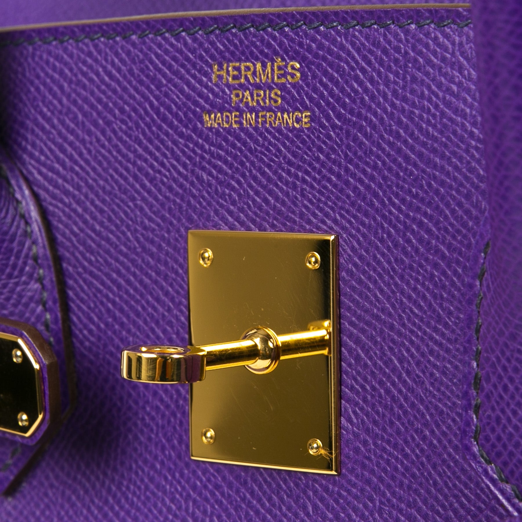 Hermès Birkin 35 Epsom Crocus GHW