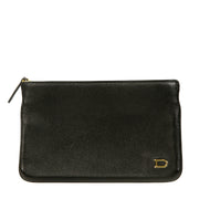 Authentic second-hand vintage Delvaux Black Pouch buy online webshop labelLOV