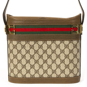 Gucci Vintage Web Monogram Shoulder Bag