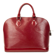 Louis Vuitton Epi Leather Alma Bag PM in red online at Labellov secondhand luxury