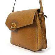 Are you looking for a 100% authentic Delvaux Cognac Vintage Cross-Body Bag?
