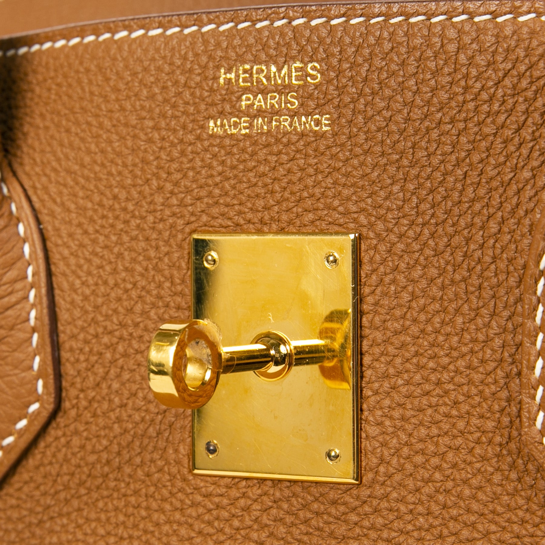 Hermès Birkin 35 Verso Gold / Geranium Togo GHW