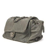 Chanel Grey Ultra Stitched Zipper Shoulder Bag bij Labellov in Antwerpen aan de beste prijs
