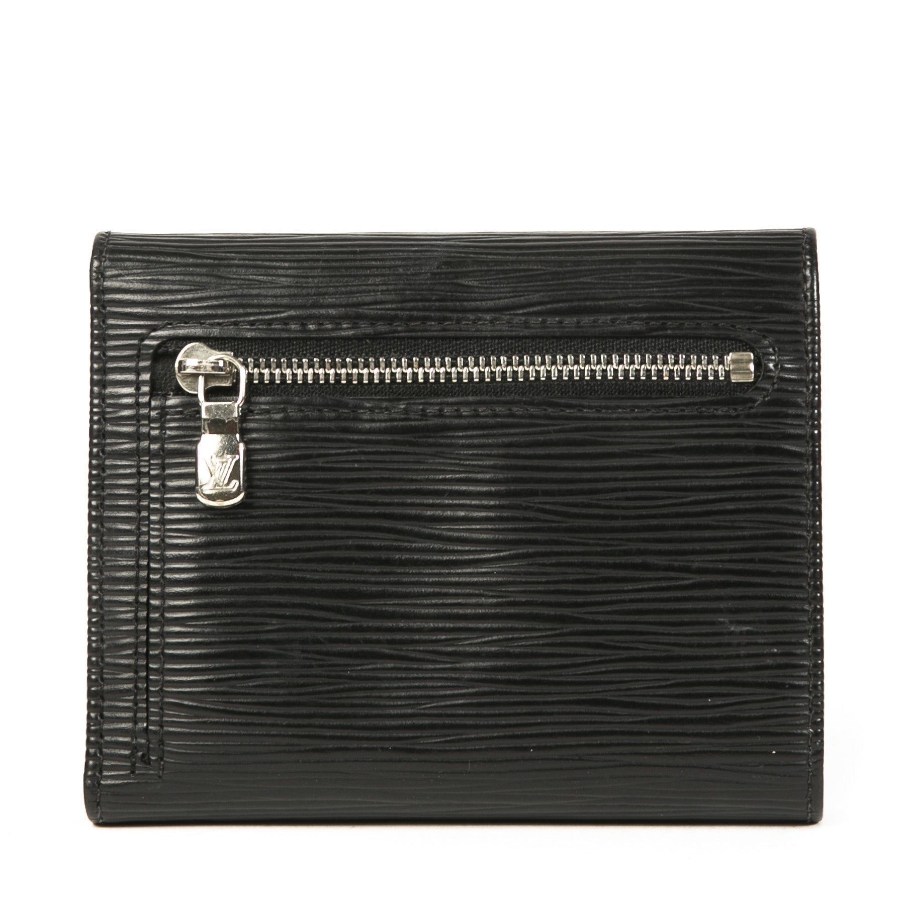 Louis Vuitton Black Epi Leather Koala Wallet