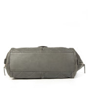 Chanel Grey Ultra Stitched Zipper Shoulder Bag