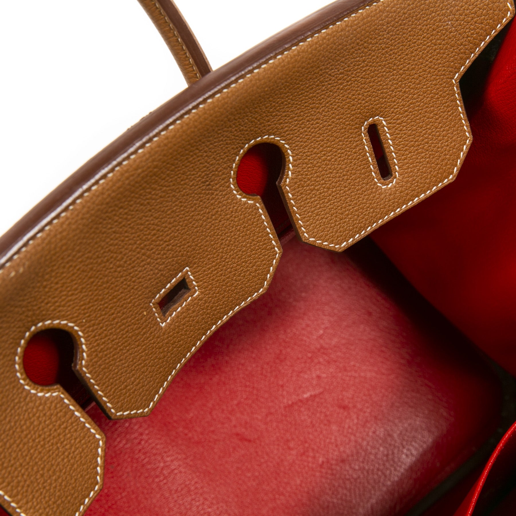 VIP Hermès Birkin 35 Verso Gold / Geranium Togo GHW