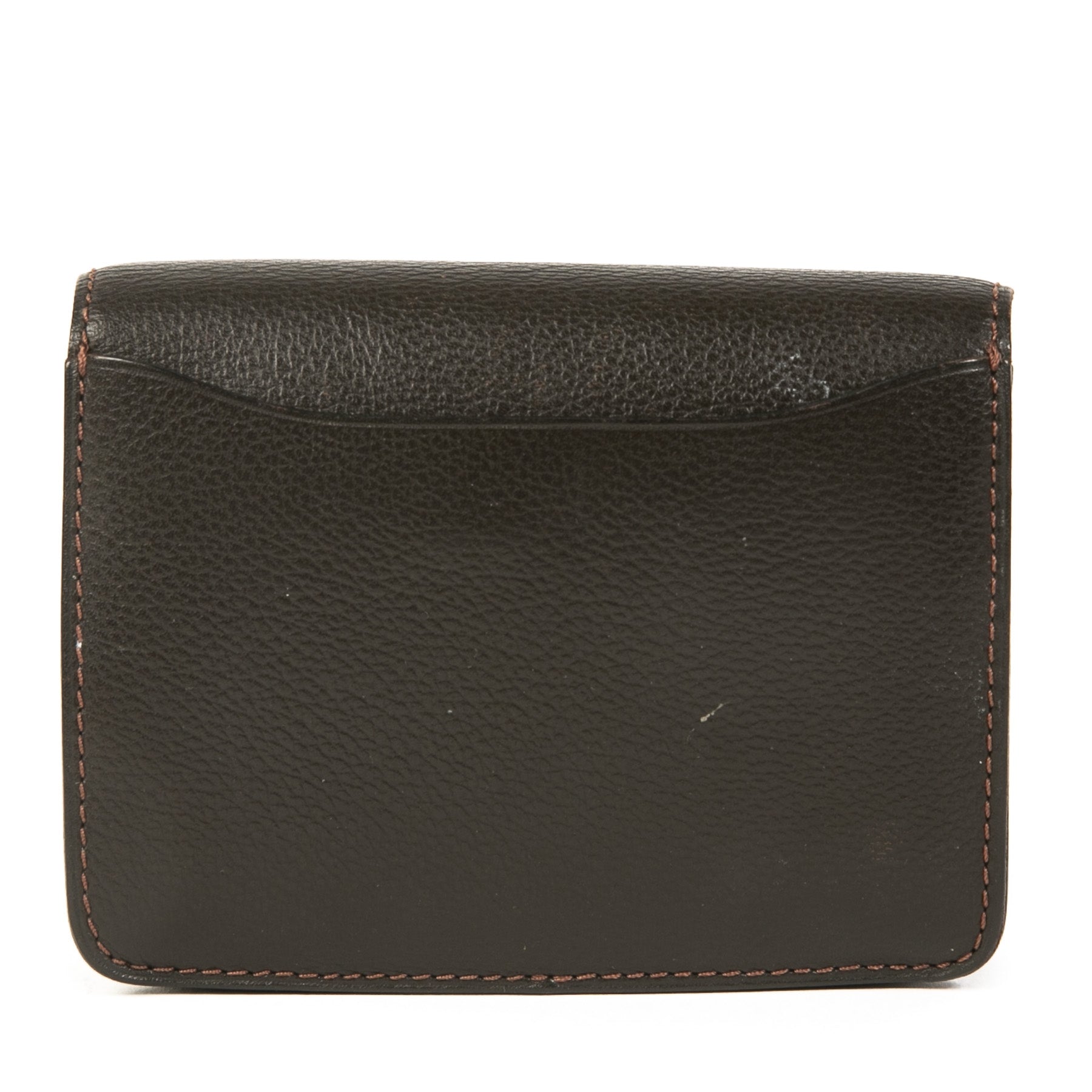 Delvaux Brown Toile De Cuir Wallet kopen en verkopen aan de beste prijs bij Labellov