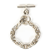 Hermès Chaine d'Ancre Silver Bracelet