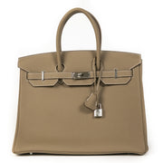 Hermès Birkin 35 Etoupe Togo PHW