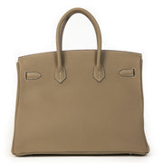 Hermès Birkin 35 Etoupe Togo PHW