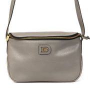 Delvaux Macao Grey Leather Crossbody Bag for the best price at Labellov