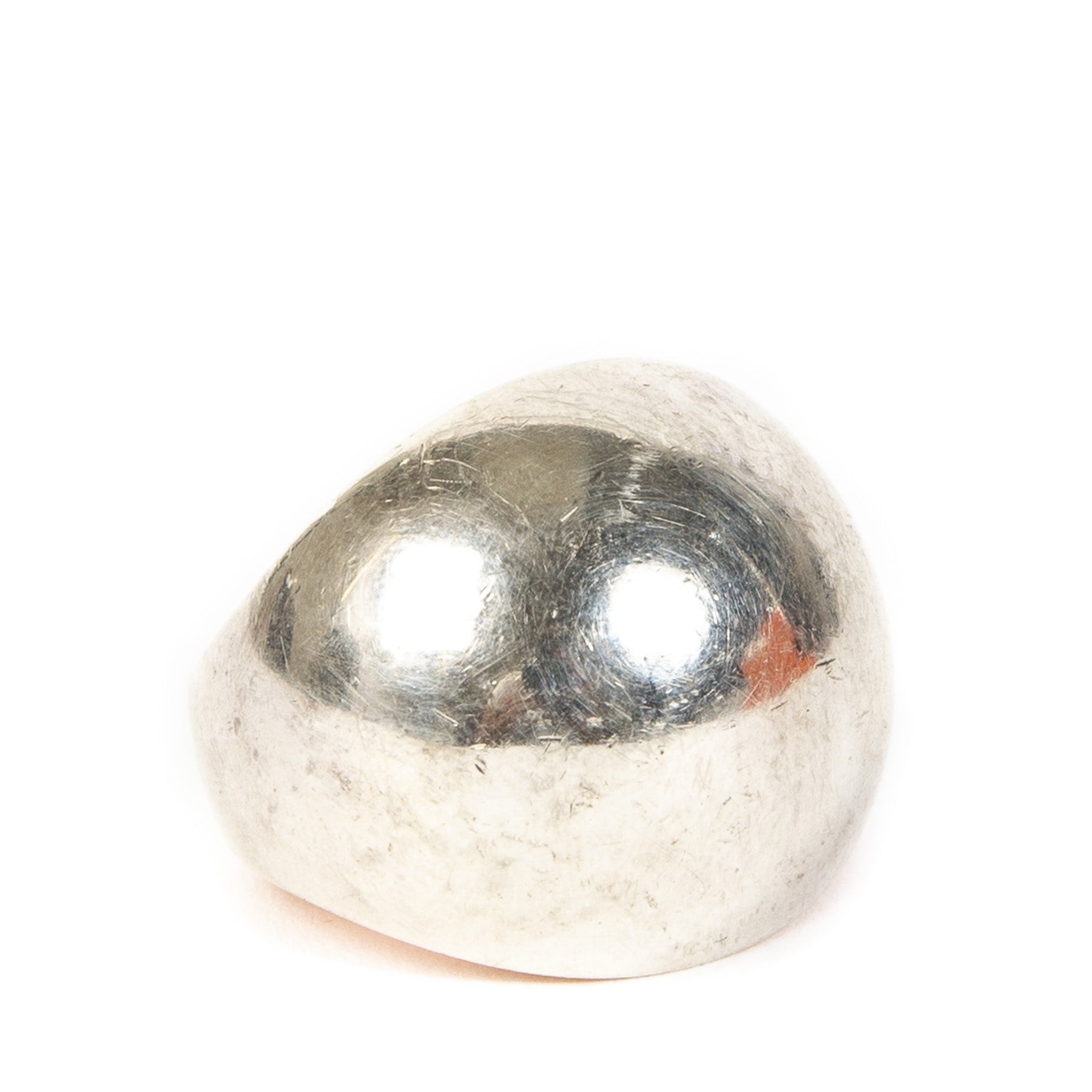 Hermès Sterling Bombe Ring - size 53