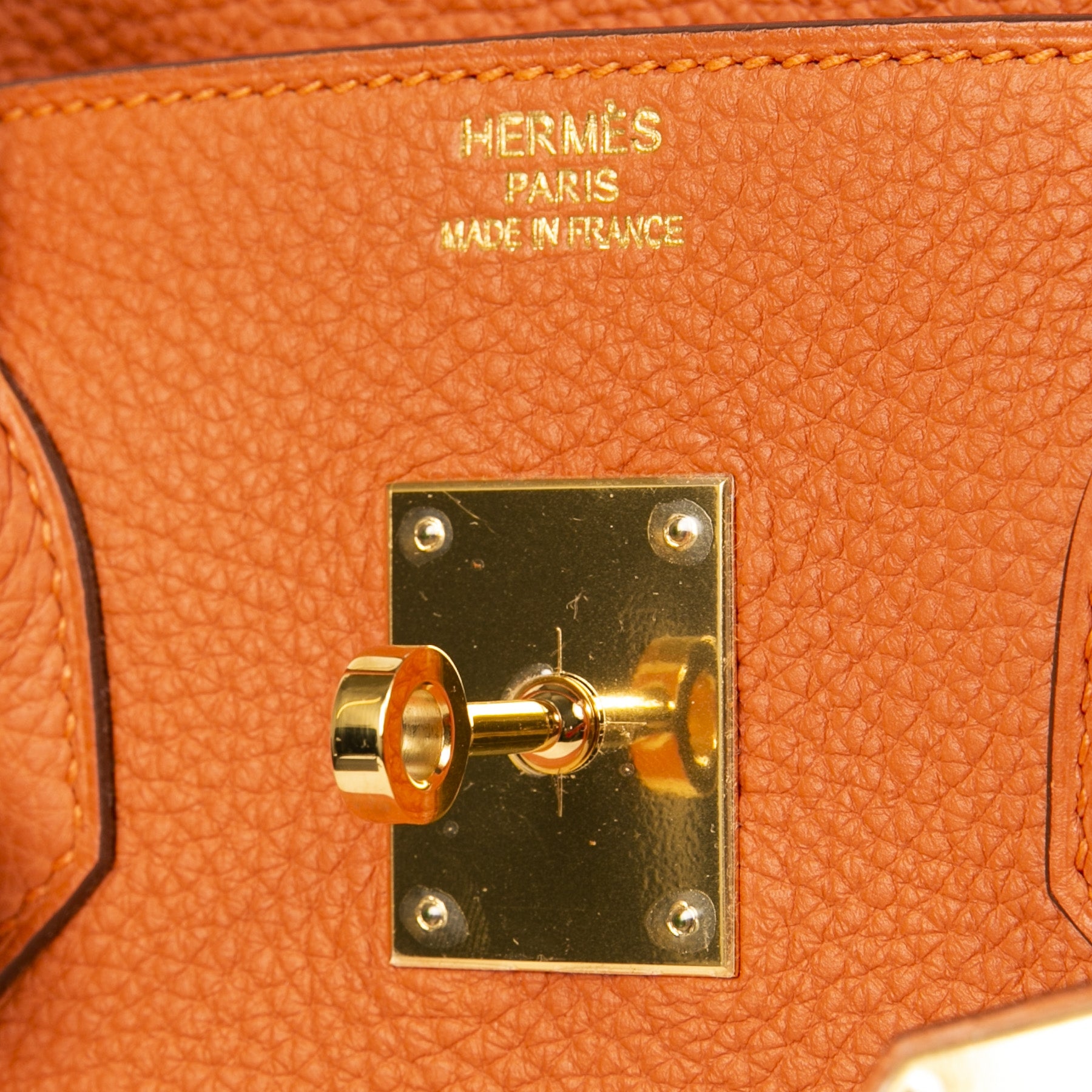 Buy and sell preloved and brand new Hermès Birkin 35 Orange Togo GHW