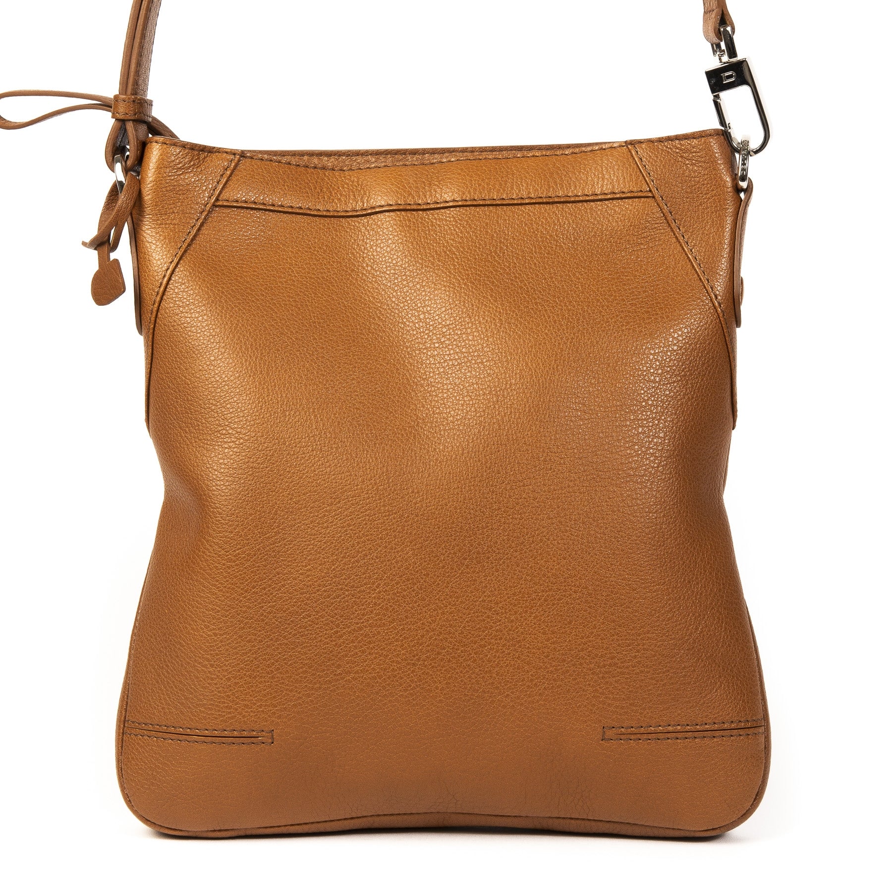 Buy and sell your designer it bags Delvaux Camel Lundi Crossbody Bag