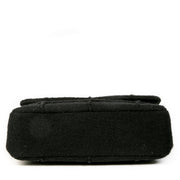 Authentieke Tweedehands Chanel 2.55 Reissue Black Wool Jumbo Flap Bag juiste prijs veilig online shoppen luxe merken webshop winkelen Antwerpen België mode fashion