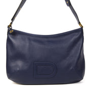Delvaux Blue Louise Besace Shoulder Bag for the best price at Labellov secondhand luxury