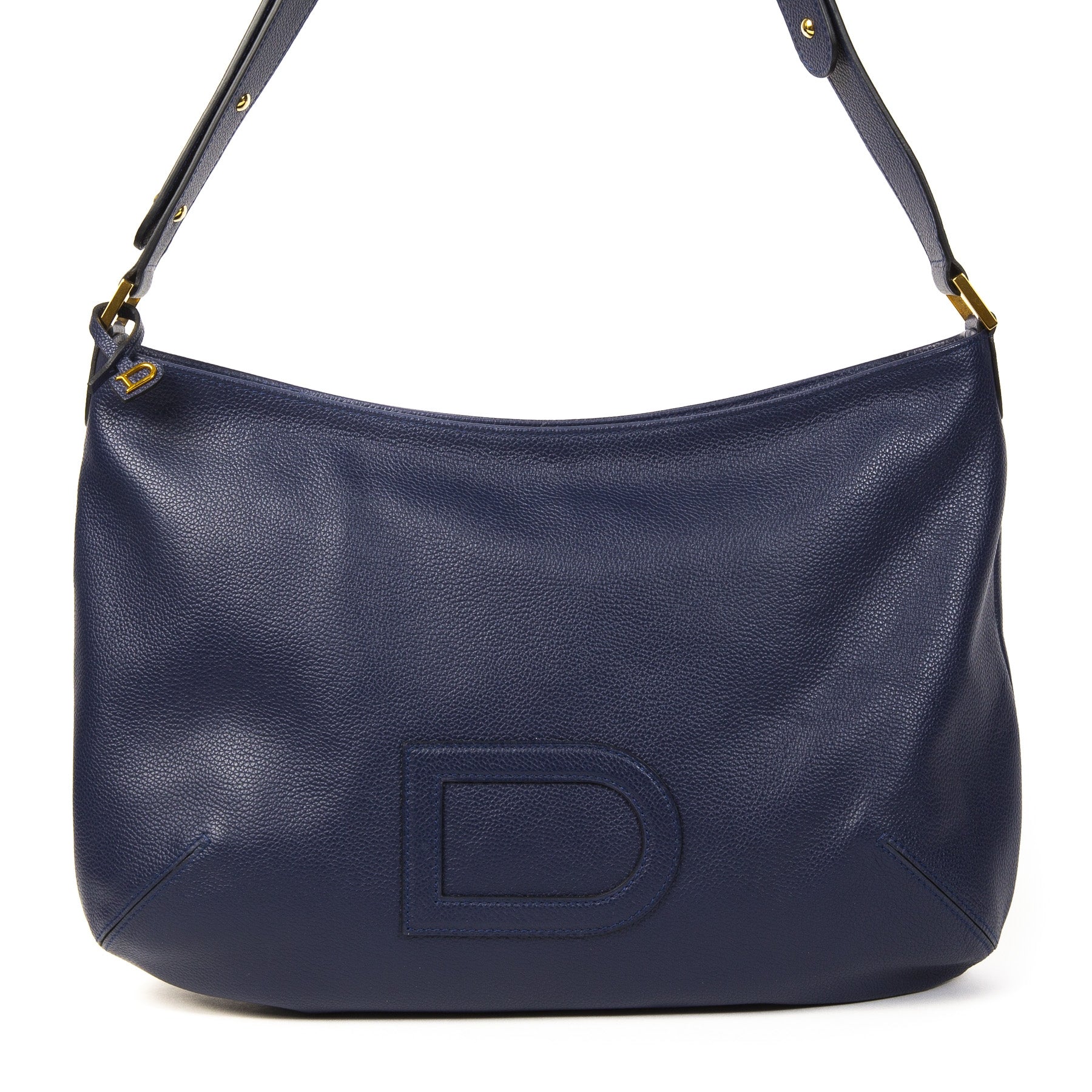 Delvaux Blue Louise Besace Shoulder Bag for the best price at Labellov secondhand luxury