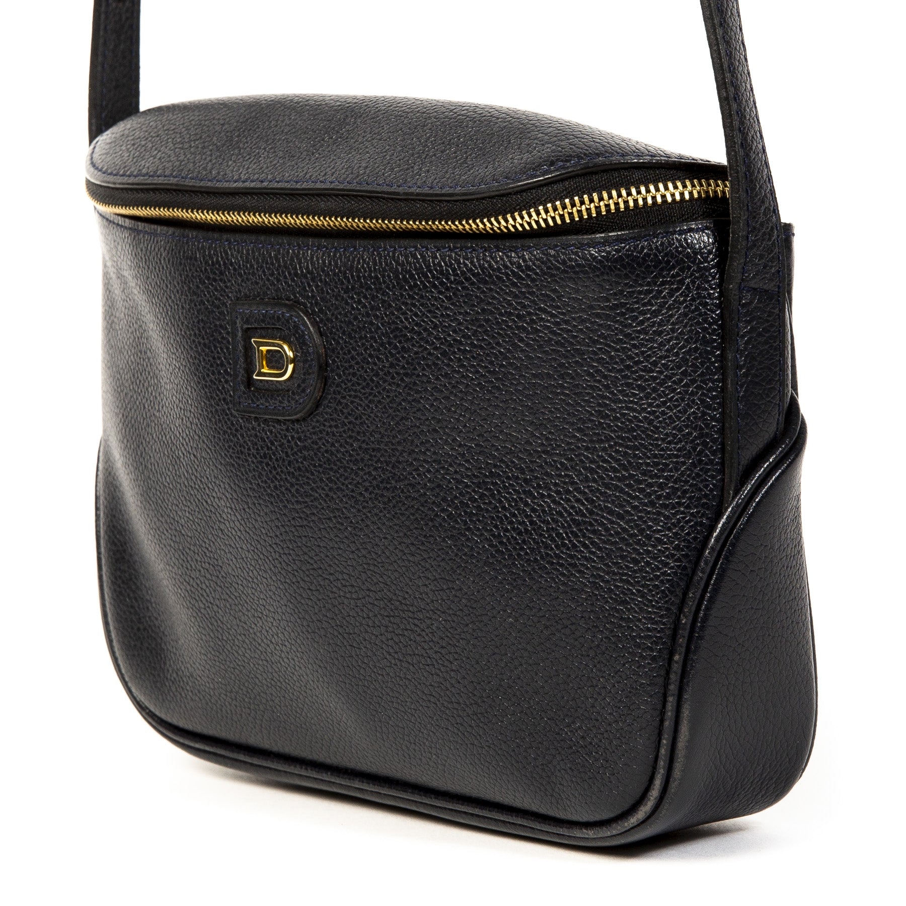 Delvaux Blue Macao Crossbody Bag