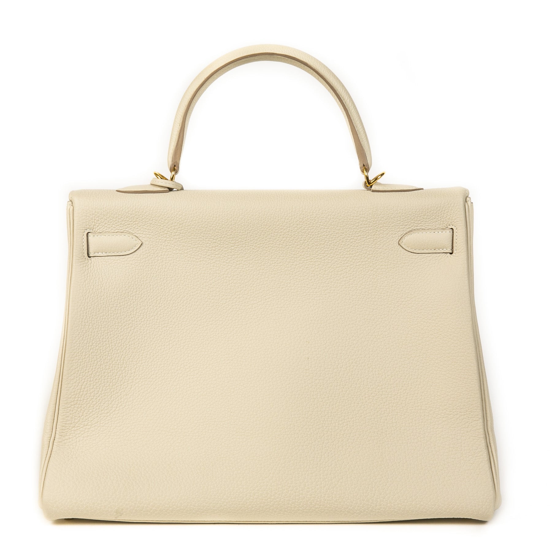 Hermès Kelly 35 Retourne Togo Craie GHW pour le meilleur prix chez Labellov à Anvers Belgique