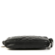 Authentique seconde main vintage Chanel Black Cambon Ligne Pochette achète en ligne webshop LabelLOV