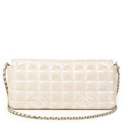 Authentique seconde main vintage Chanel East West Chocolate Bar Bag achète en ligne webshop labelLOV