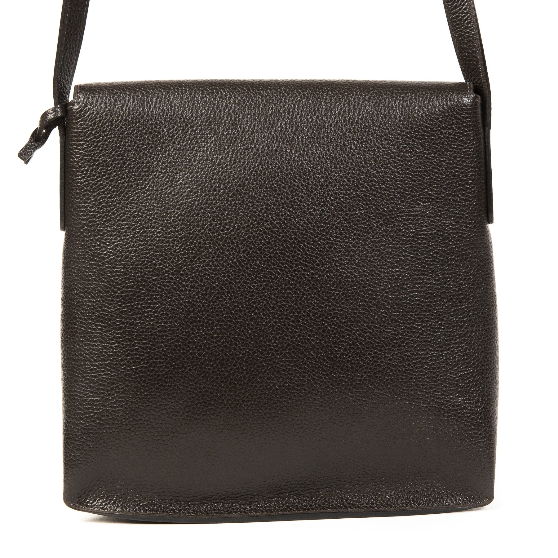 We buy and sell your authentic designer bags online Delvaux Rubis Toile De Cuir Crossbody Bag