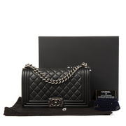 Chanel Black Medium Boy Bag